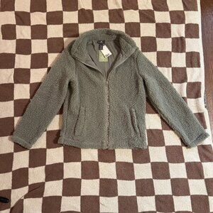 H&M Teddy Zip Up Jacket